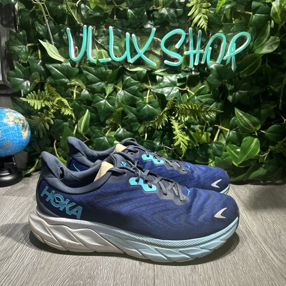 Hoka One One Arahi 6 Sneakers Men's Outer Space Blue SZ 13 D Running shoes
